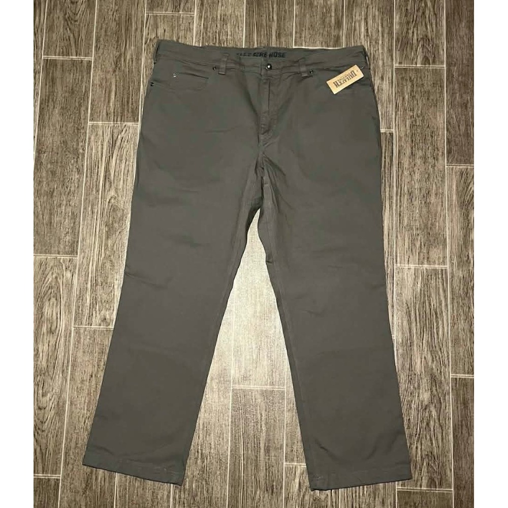 Duluth Trading Co Fire Hose Pants Mens 42x30 Gray NWT Slim Fit Workwear 84332